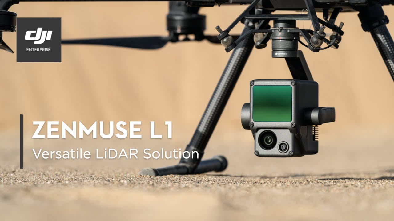 DJI Enterprise Zenmuse L1 — универсальное решение LiDAR