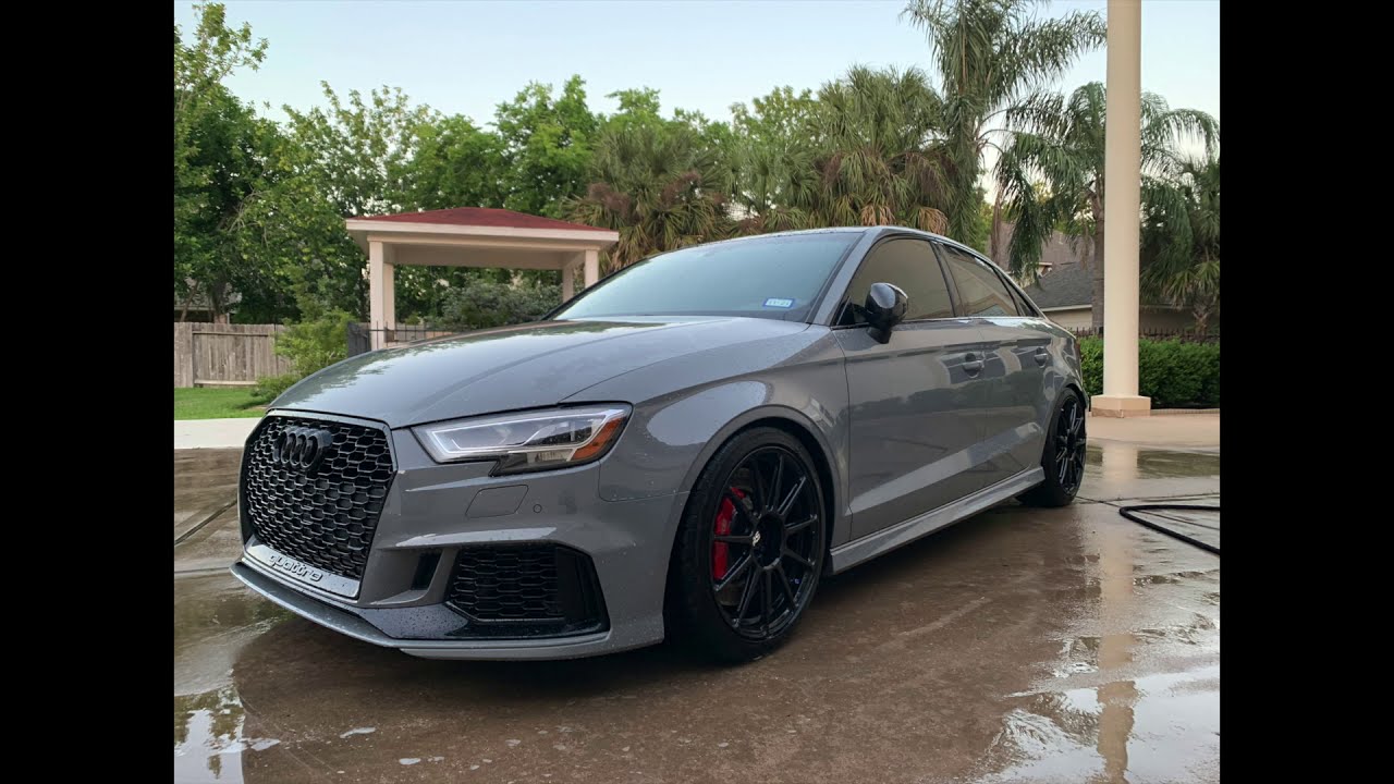 9 second street car 2019 Unitronic tuned Audi RS3