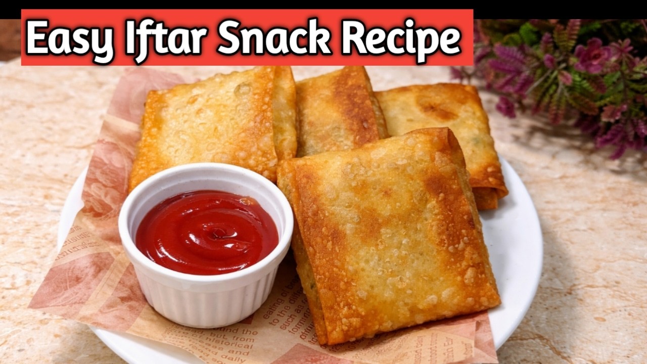 Ramadan Special Samosa Pocket Recipe | Quick & Crispy Iftar Recipe