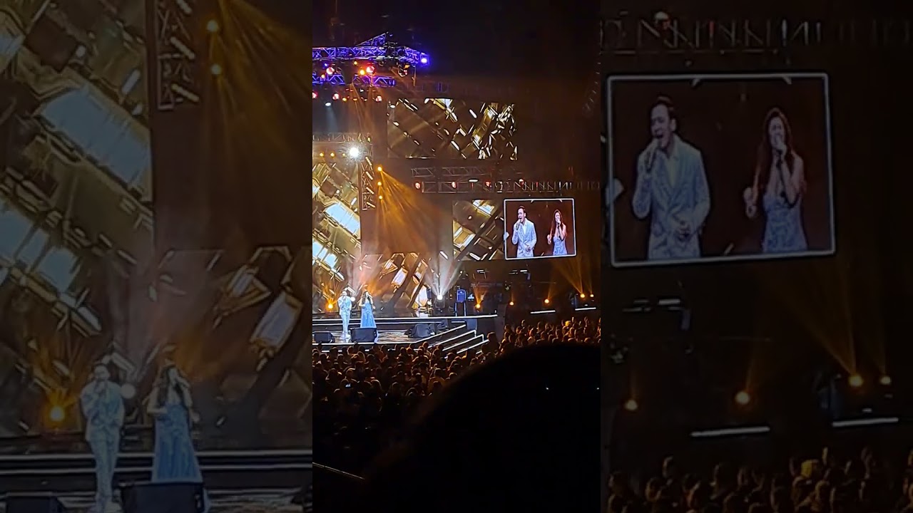 Erik Santos MilEStone Concert at MOA Arena  with Regine Velasquez Part 4