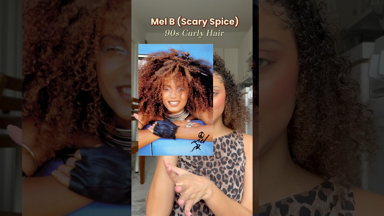 MEL B IN DEPTH CURLY HAIR TUTORIAL