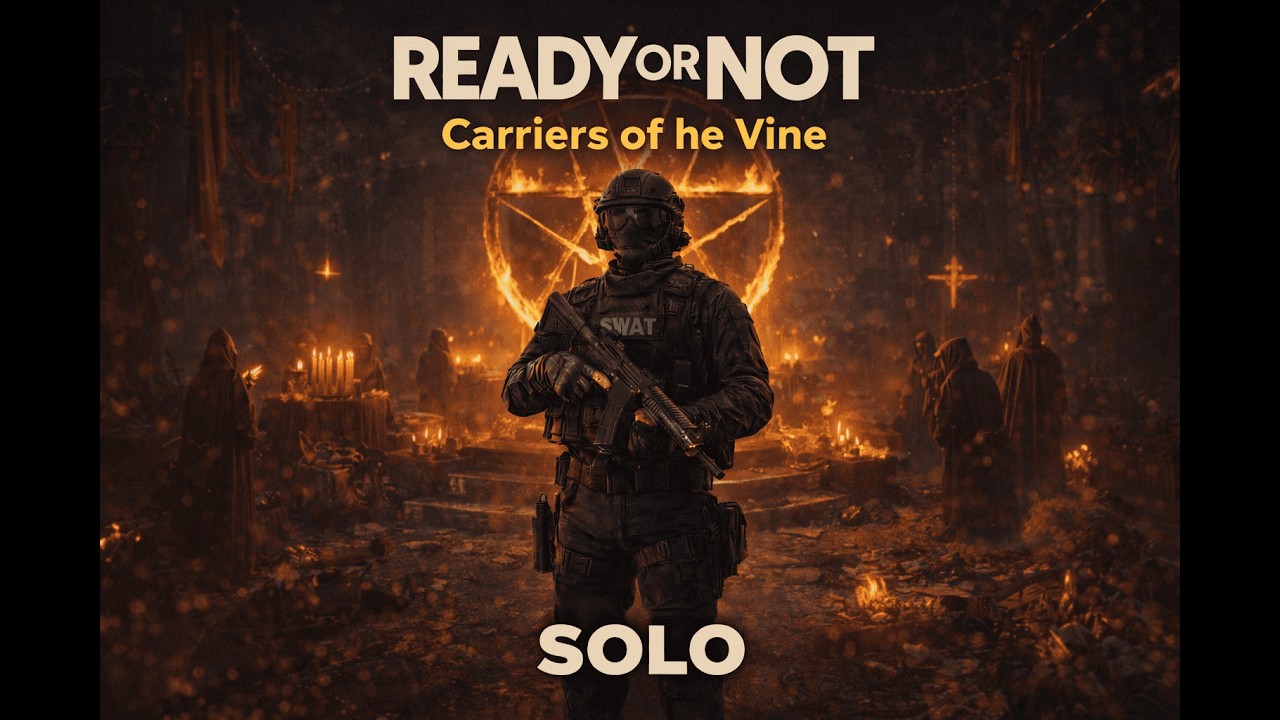 Sendirian di Sarang Kultus… Solo Run Carriers of the Vine | Ready or Not Indonesia
