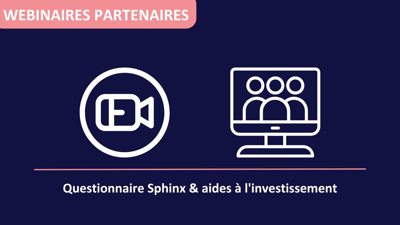 Webinaire RPE : Questionnaire sphinx + aides à l'investissement | 3 avril 2025