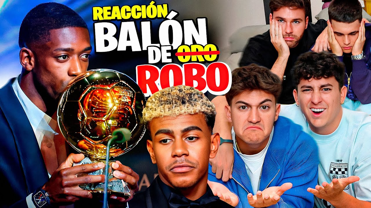 REACCIONANDO al BALÓN DE ORO 2025 *el FÚTBOL está PERDIDO*