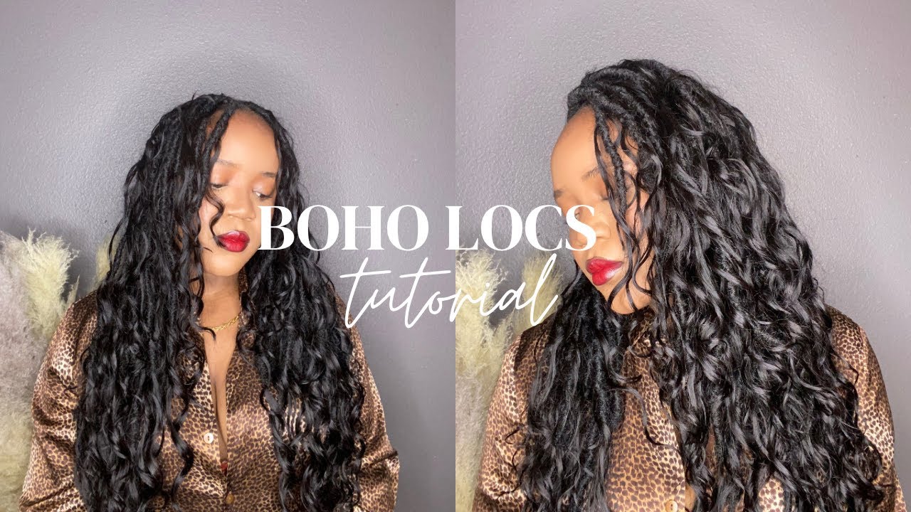 GODDESS MERMAID LOCS WITH HUMAN HAIR  (detailed tutorial) Ywigs.com