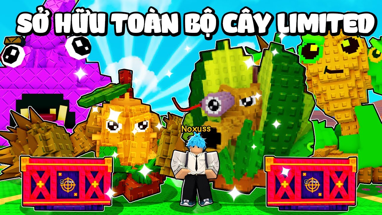 Noxuss Mở 100 HÒM MỚI UPDATE Sở Hữu Cây LIMITED BUG KHỔNG LỒ TRIỆU DAME Trong Plants vs Brainrot