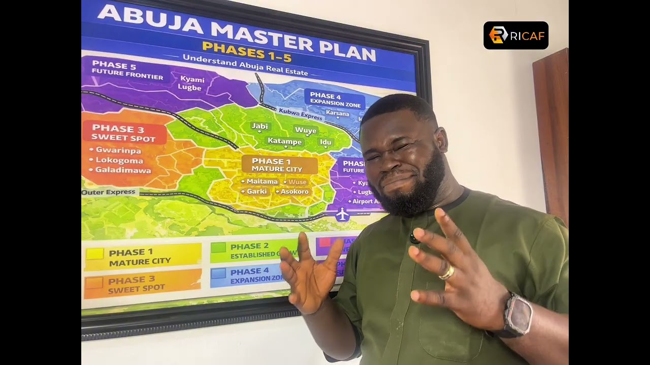 Abuja City Master plan explained for investors.