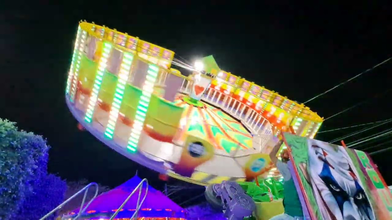 HERMOSO JUEGO MECANICO EL SATELITE O TAMBIÉN  CONOCIDO COMO  LA ESTRATOSFERA   A QUE CHULADA  😍😍