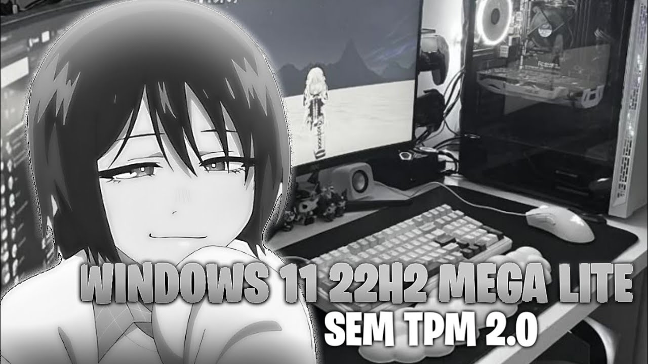 Windows 11  Mega Lite 22H2 | SEM TPM 2.0 | 1GB ISO | OTIMIZADO PARA PC FRACO 2GB RAM | 60 PROCESSOS
