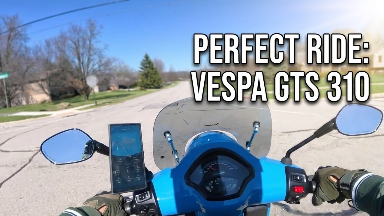 Wow! What a day on my Vespa.