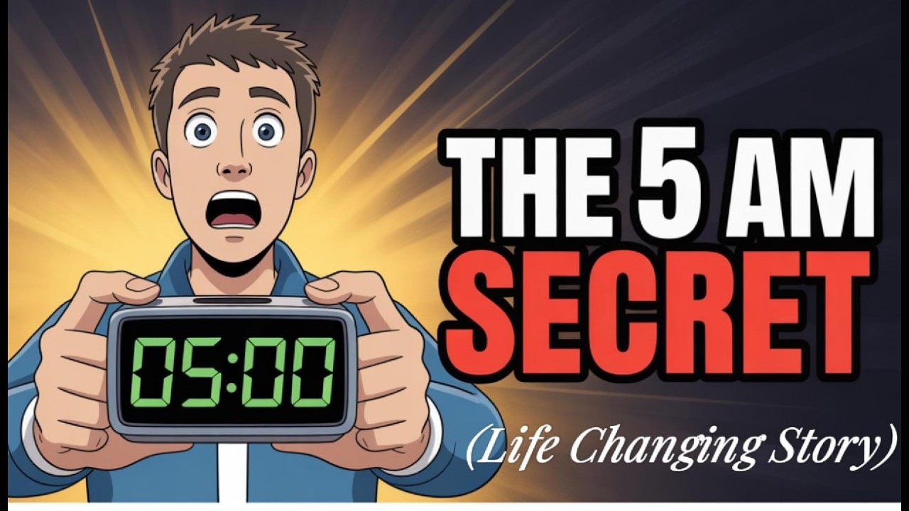The Miracle of 5 AM | A Poor Man’s Journey to Success | Motivational Story