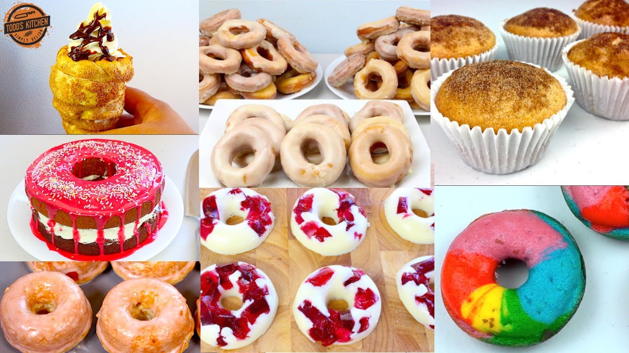 8 Easy Donut Recipes to make at home | DIY How to make