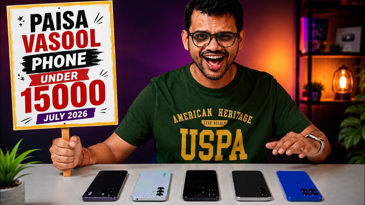TOP 5 Best Phones Under 15000 - JULY 2026💥 Best 5G Mobiles Under 15000