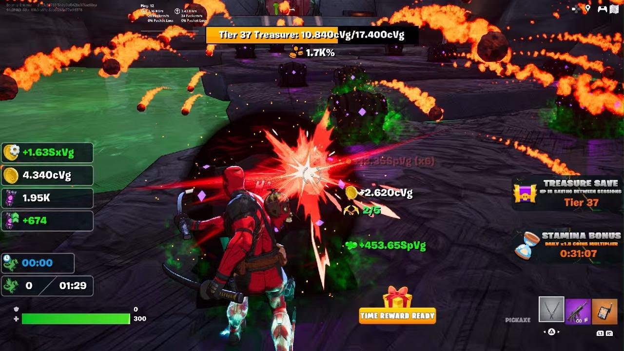 Fortnite:Creative, Treasure Tycoon Map Gameplay Part 134.