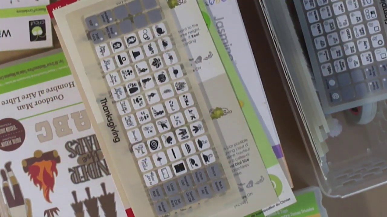 Cricut Basics How To's--Cartridges