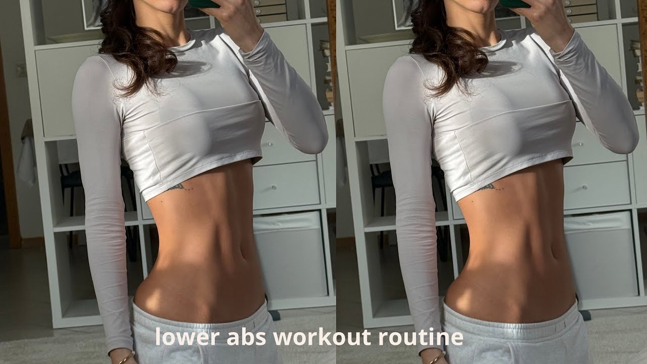 lower abs intense workout routine