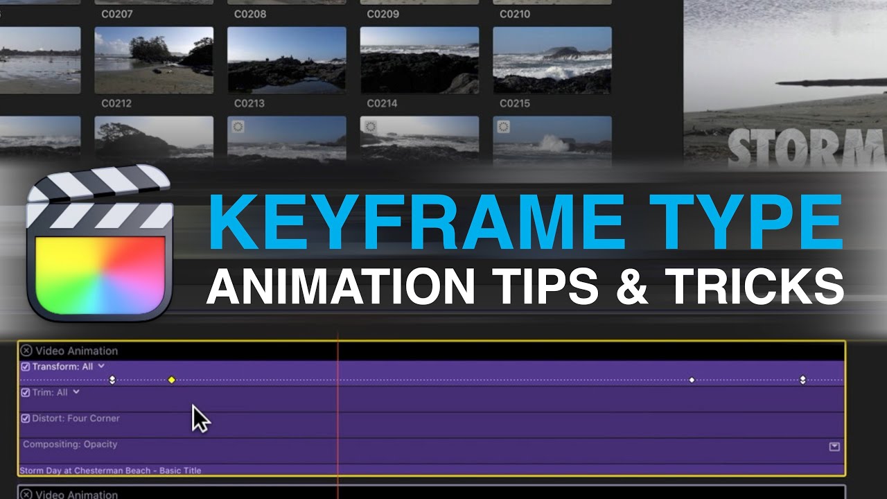 Animate Text with Keyframes in Final Cut Pro Tutorial [KEYFRAMES MADE SIMPLE]