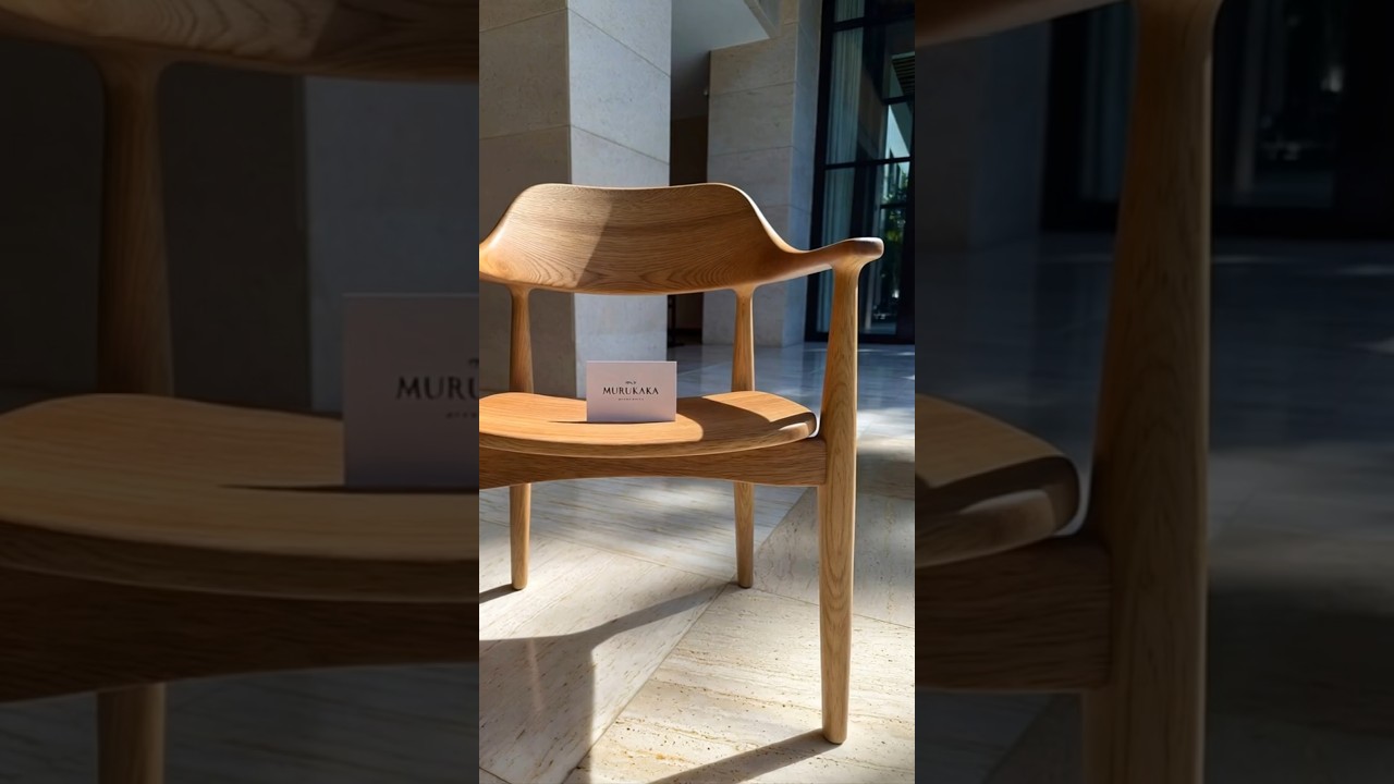 Luxury Solid Wood Lounge Chair | Kursi Santai Kayu Solid Premium