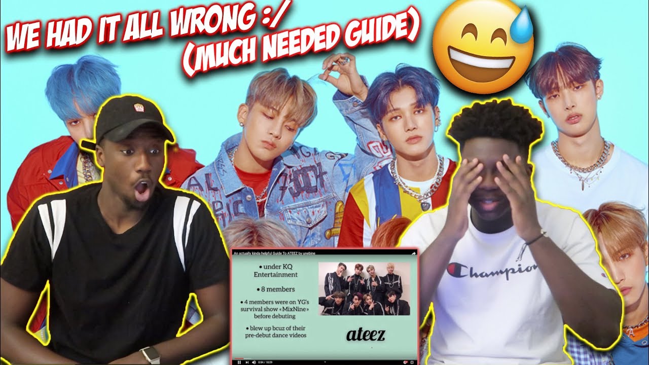 A VERY (Un)helpful Guide To ATEEZ (REACTION)