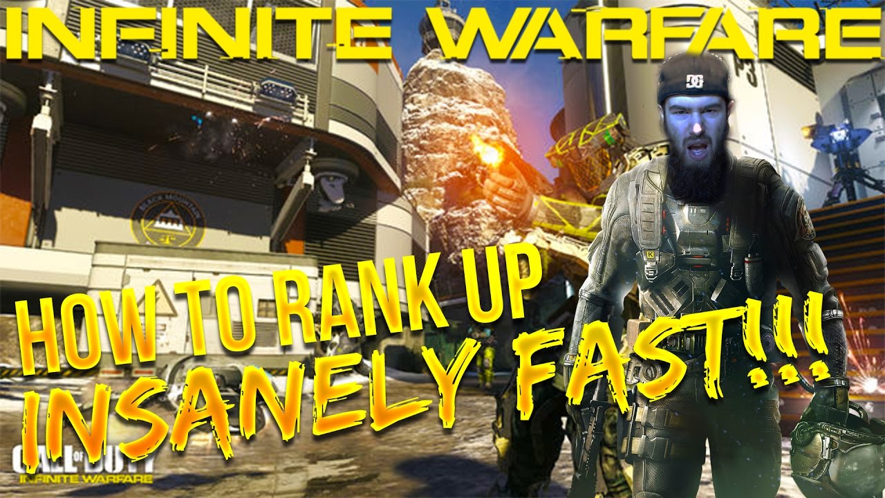 How To Rank Up INSANELY FAST in INFINITE WARFARE MULTIPLAYER! - I Earned LOADS of XP!