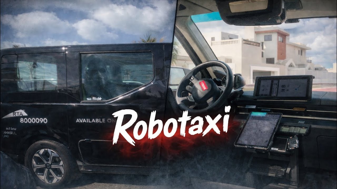 Driverless Taxi: From Jumeirah Mosque to the Umm Suqeim Beach | Dubai 2030 Reality