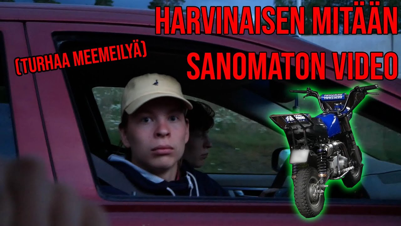 Harvinaisen mitään sanomaton video...