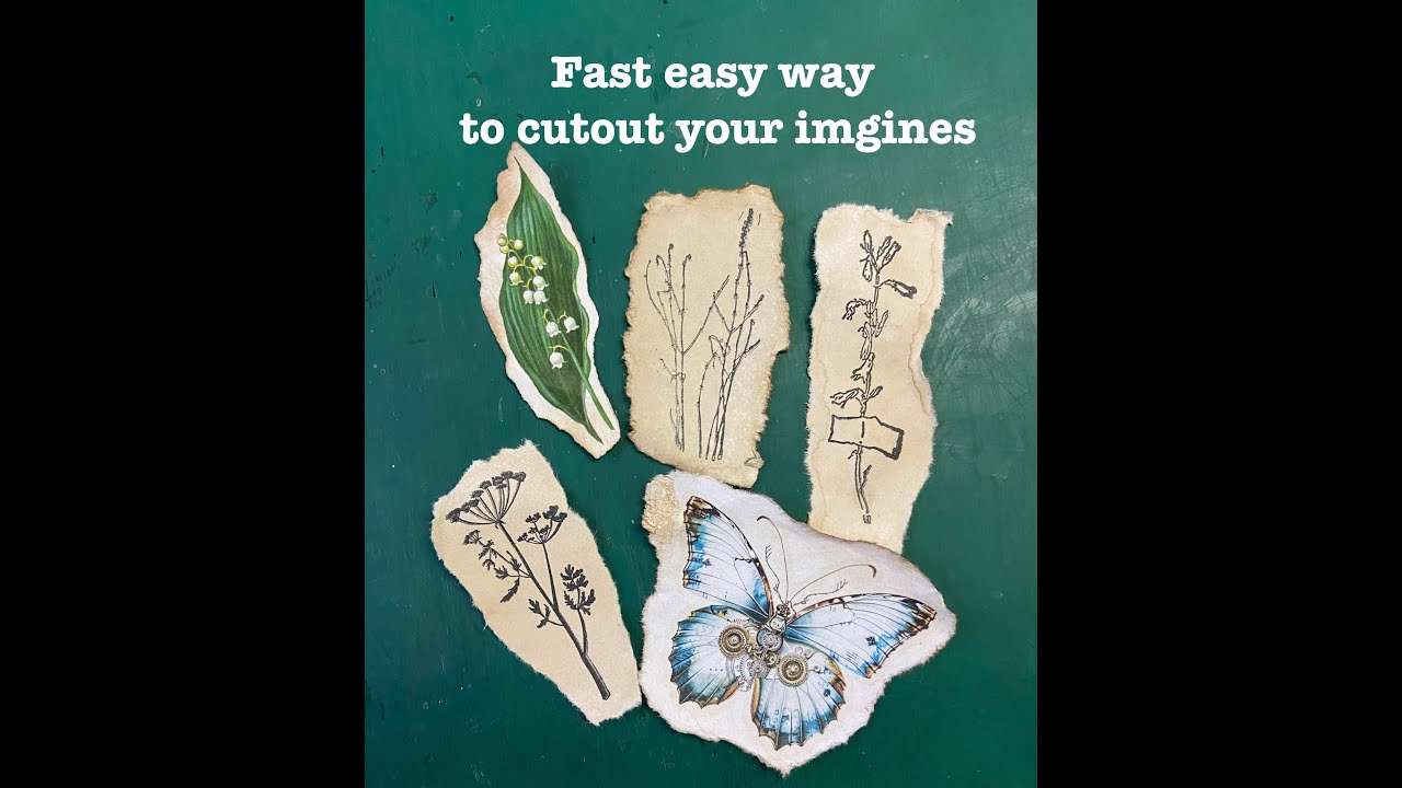 Easy way to cut out your pictures