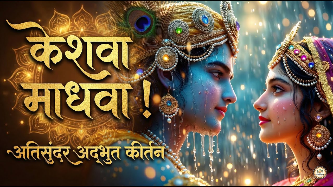 केशवा माधवा | अतिसुन्दर अद्भुत कीर्तन | Keshwa Madhwa | Peaceful Bhajan