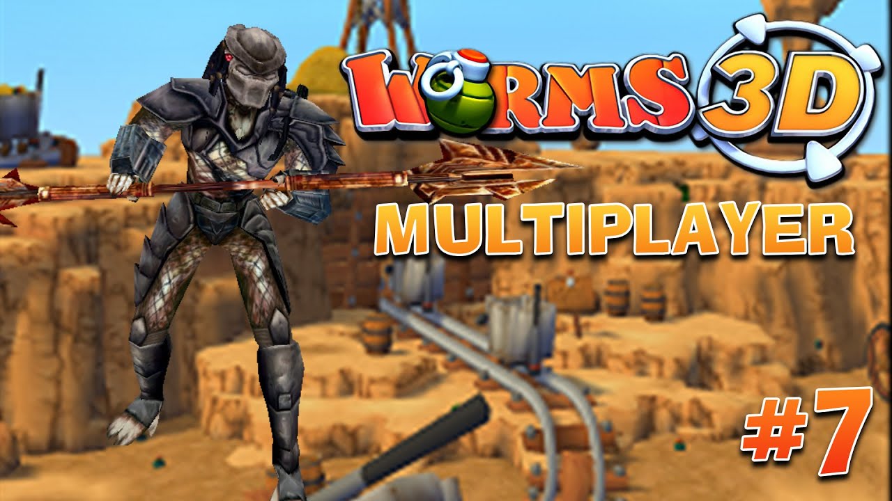 Worms 3D (2003) - Multiplayer #7