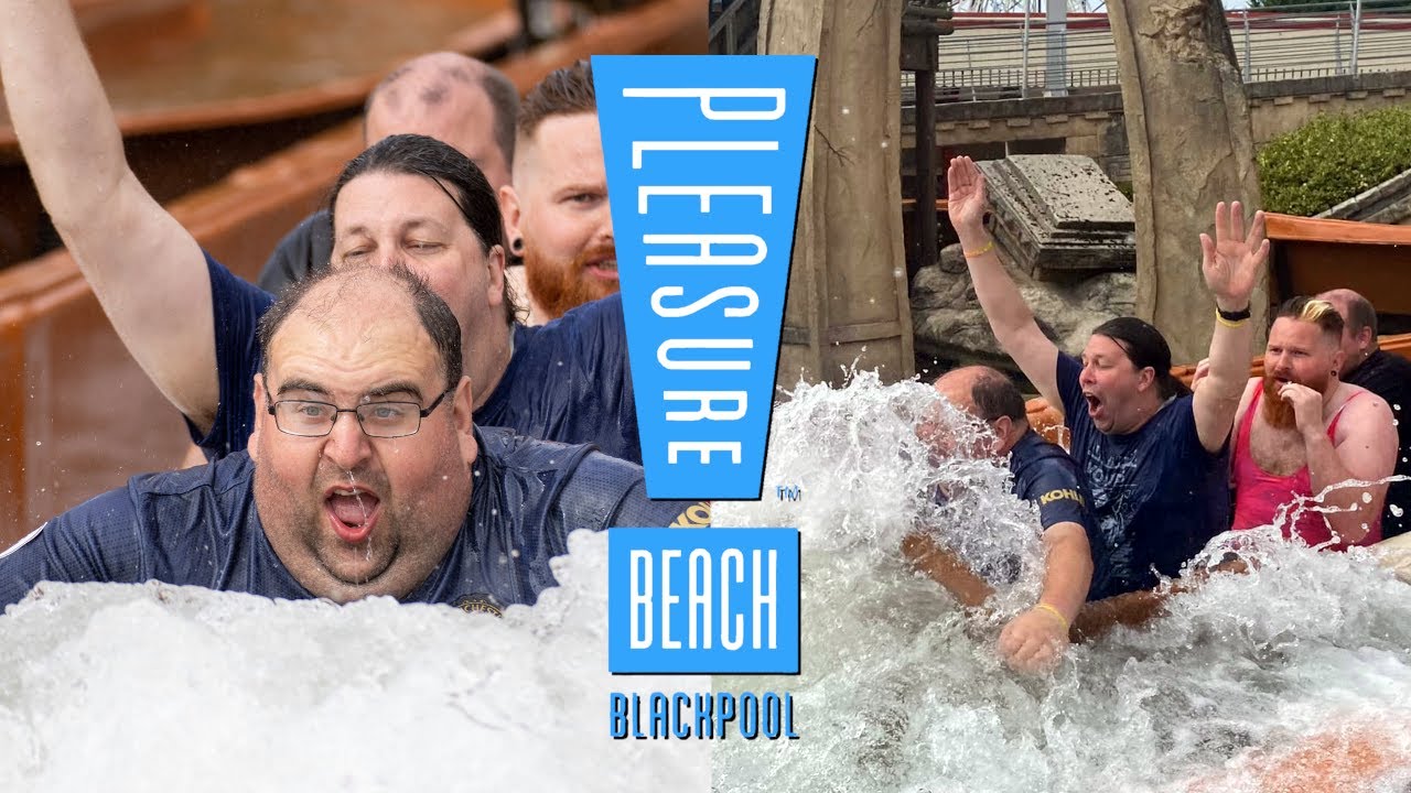 UK's Wettest Log Flume?! | Blackpool Pleasure Beach's Rugrats' Lost River On-Ride POV 4K