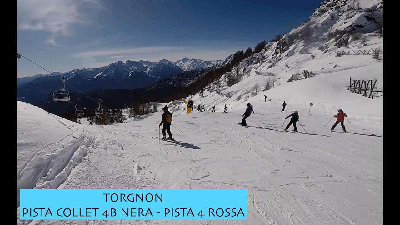 PISTA 4B COLLET NERA   4 PISTA ROSSA