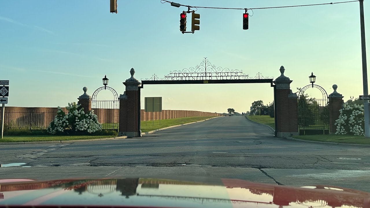 Detroit Airport Car Rental Return Driving Directions - Starting at the Henry Ford Museum