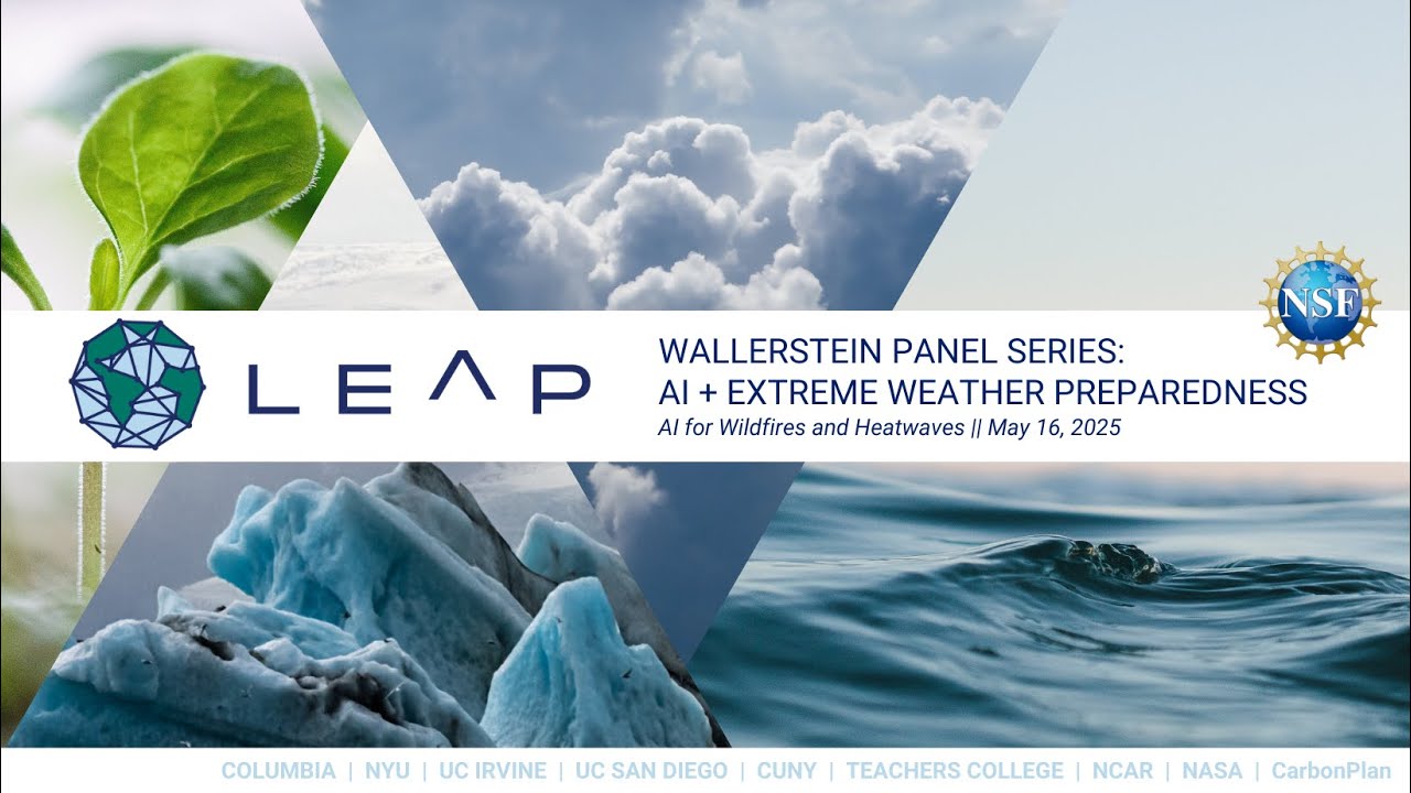 AI FOR WILDFIRES AND HEATWAVES || A LEAP Wallerstein Panel on AI + Extreme Weather Preparedness
