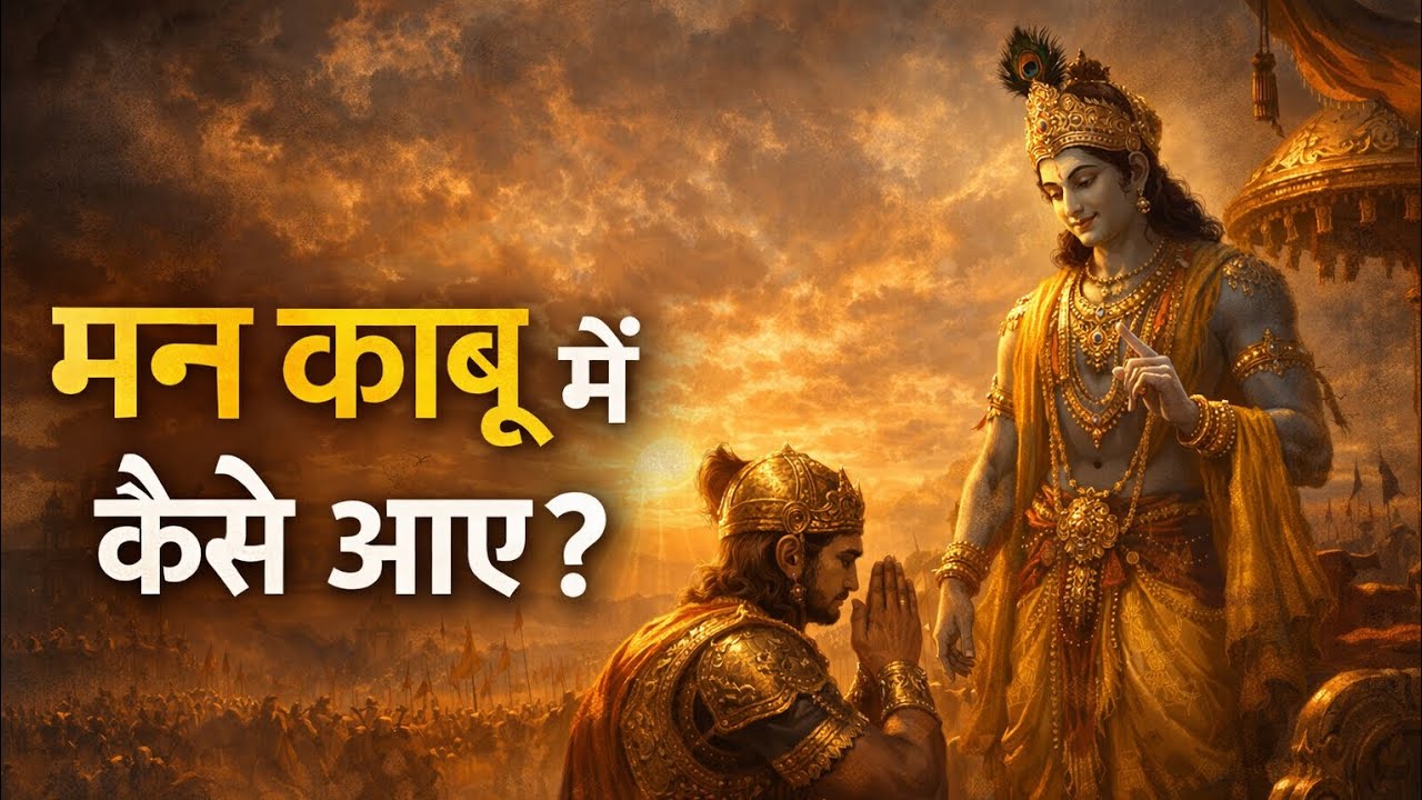 📖 “मन को वश में कैसे करें? – गीता की दृष्टि से” 