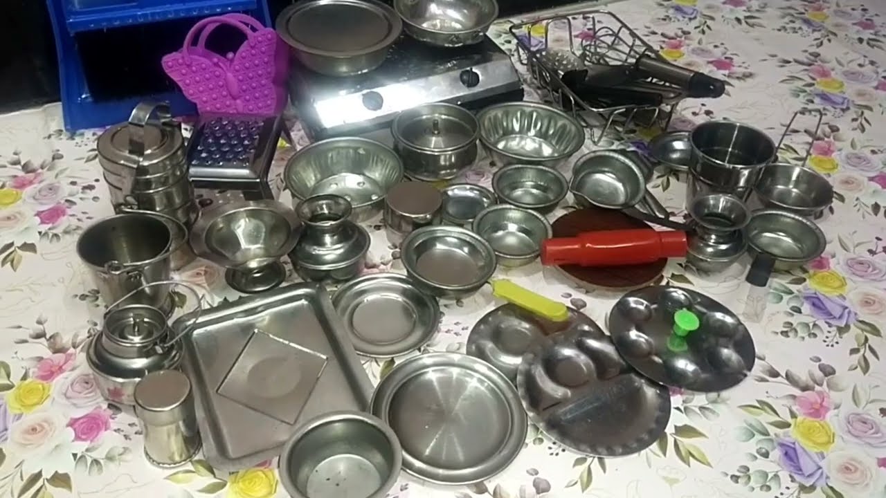 Mini kitchen toys unboxing videos 4:52 satisfying videos 