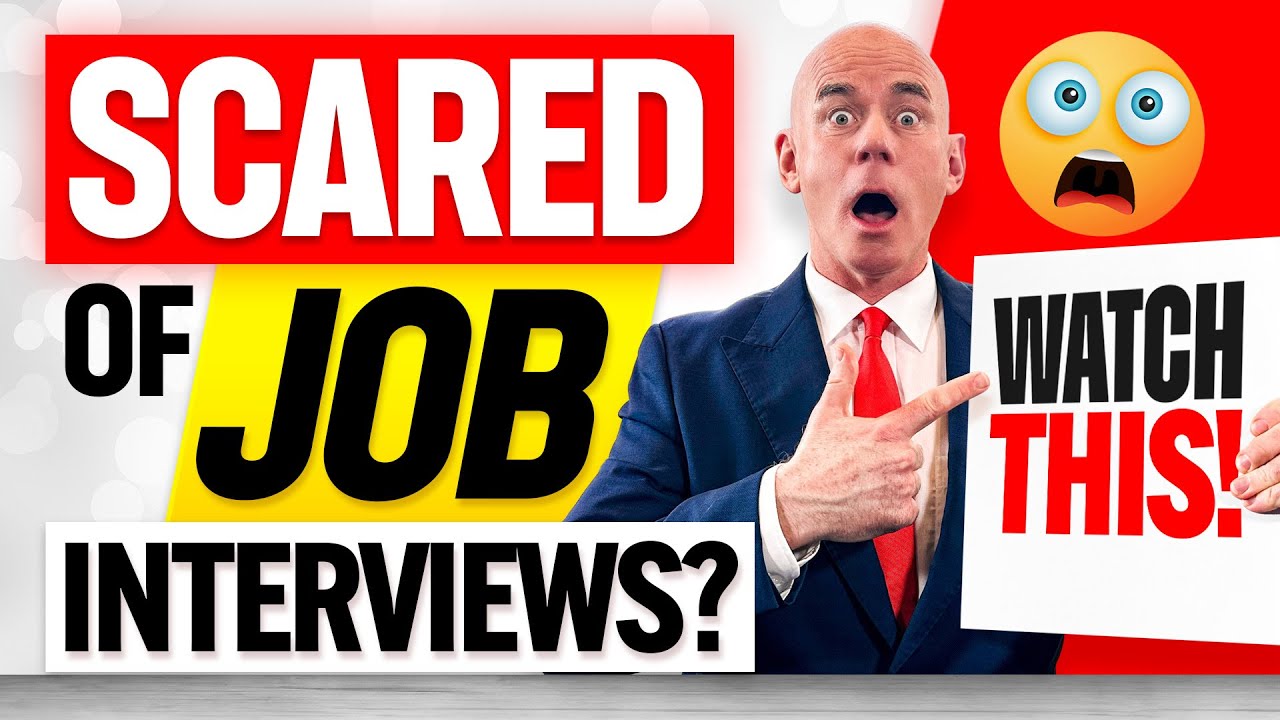 SCARED OF JOB INTERVIEWS? DO THIS! (How to OVERCOME INTERVIEW NERVES AND ANXIETY!)