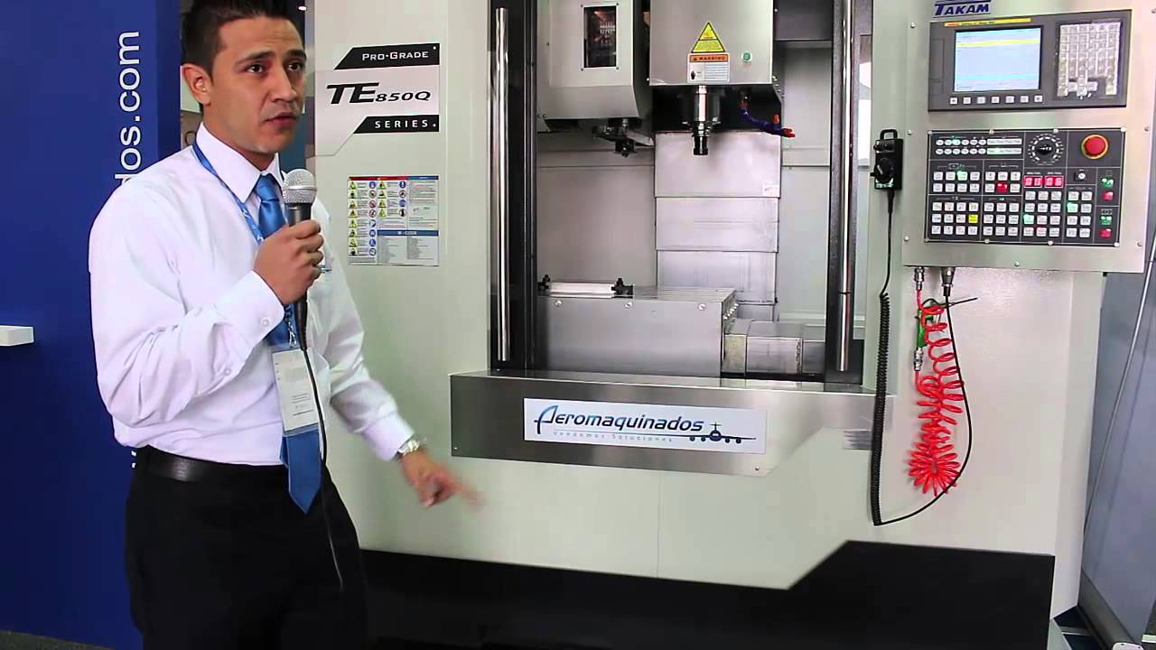 Centro de mecanizado vertical de alta velocidad, TE Series en FIB 2014