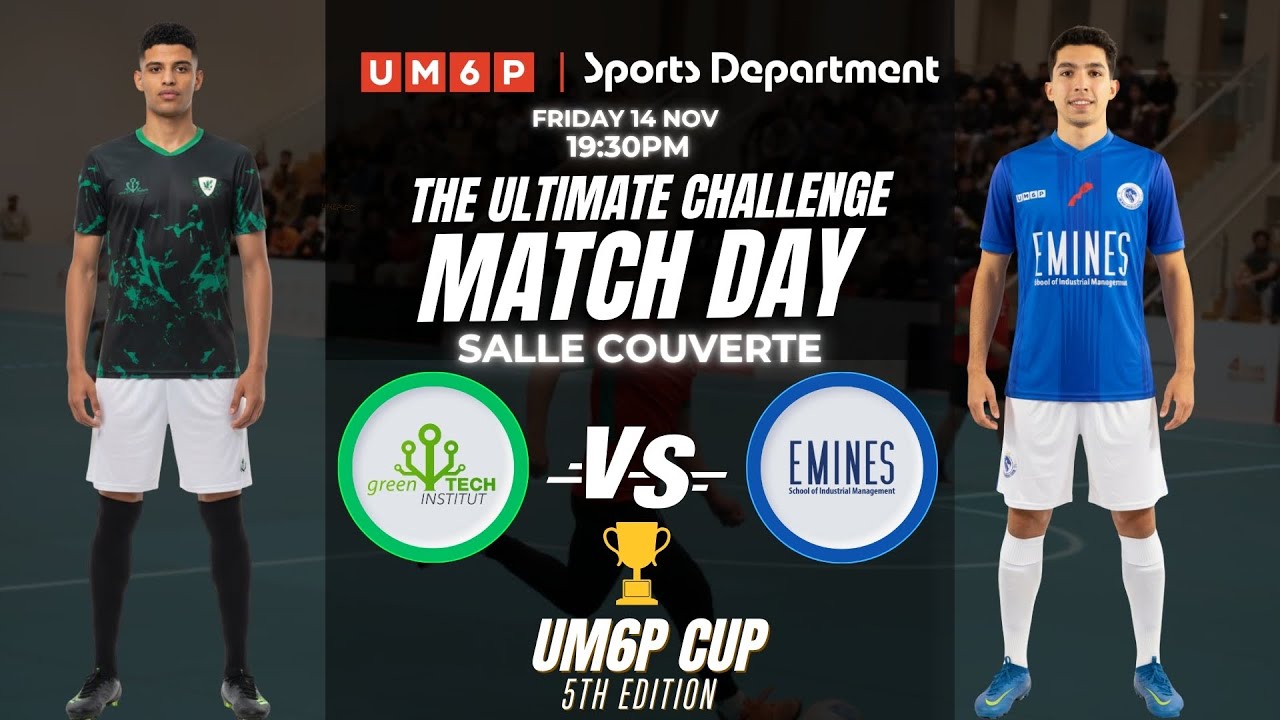 GTI vs EMINES: The Indoor Football Clash of the UM6P CUP (Full Match)