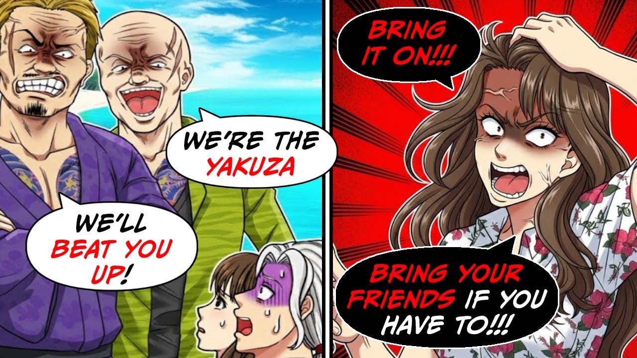 During our honeymoon, we were approached and intimidated by yakuza members who tried to threaten us