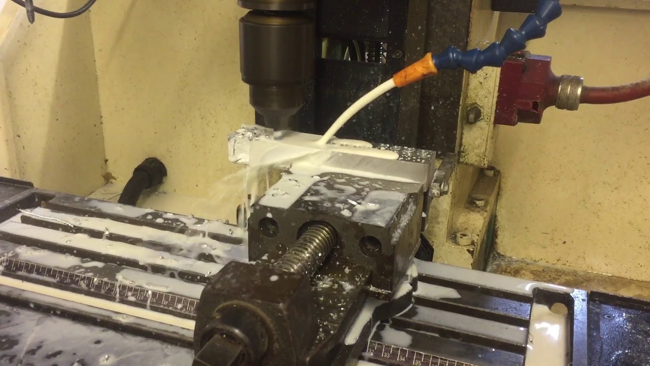 Rigid form tapping on denford triac