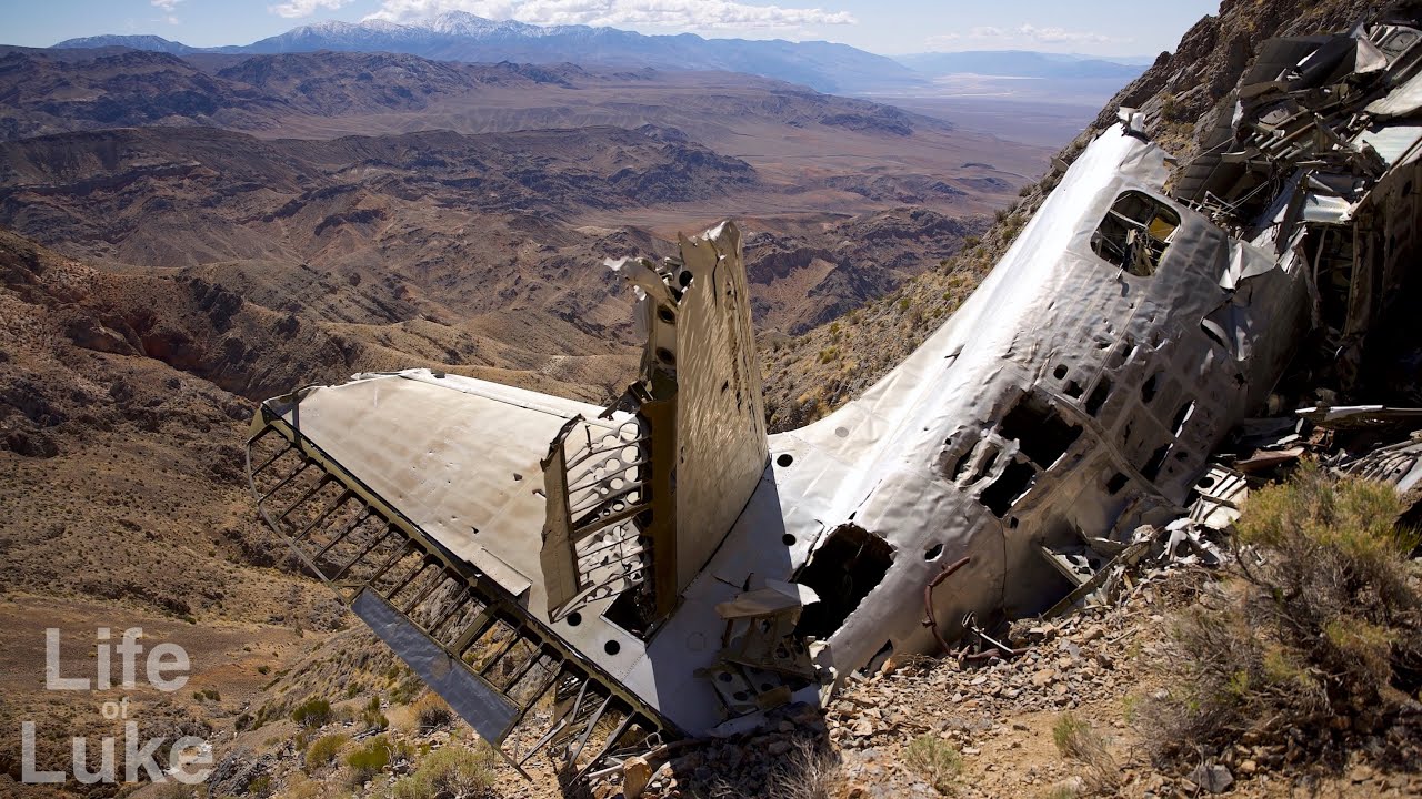 CIA/USAF Albatross 1952 Plane Crash Site, Death Valley