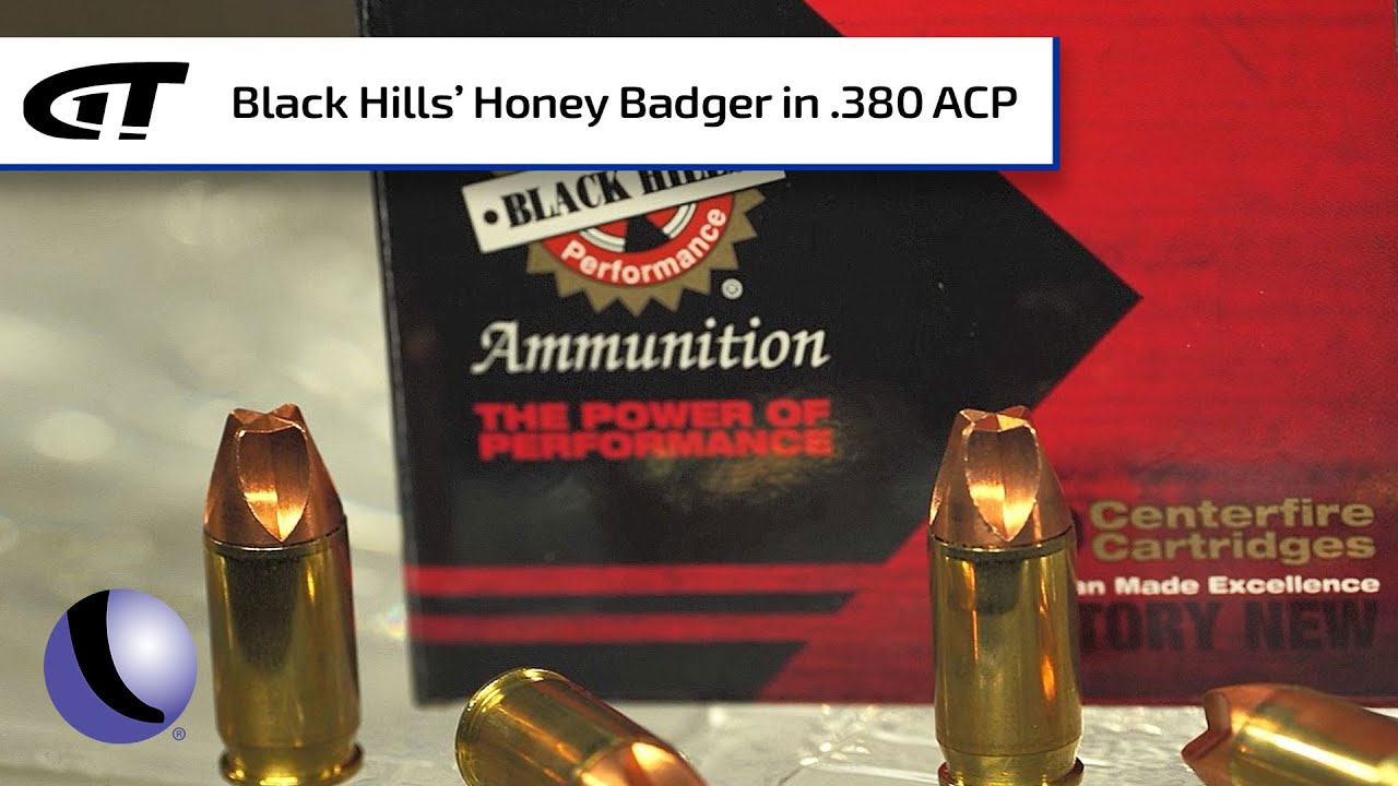 Black Hills Honey Badger .380 ACP Ammunition | Guns & Gear