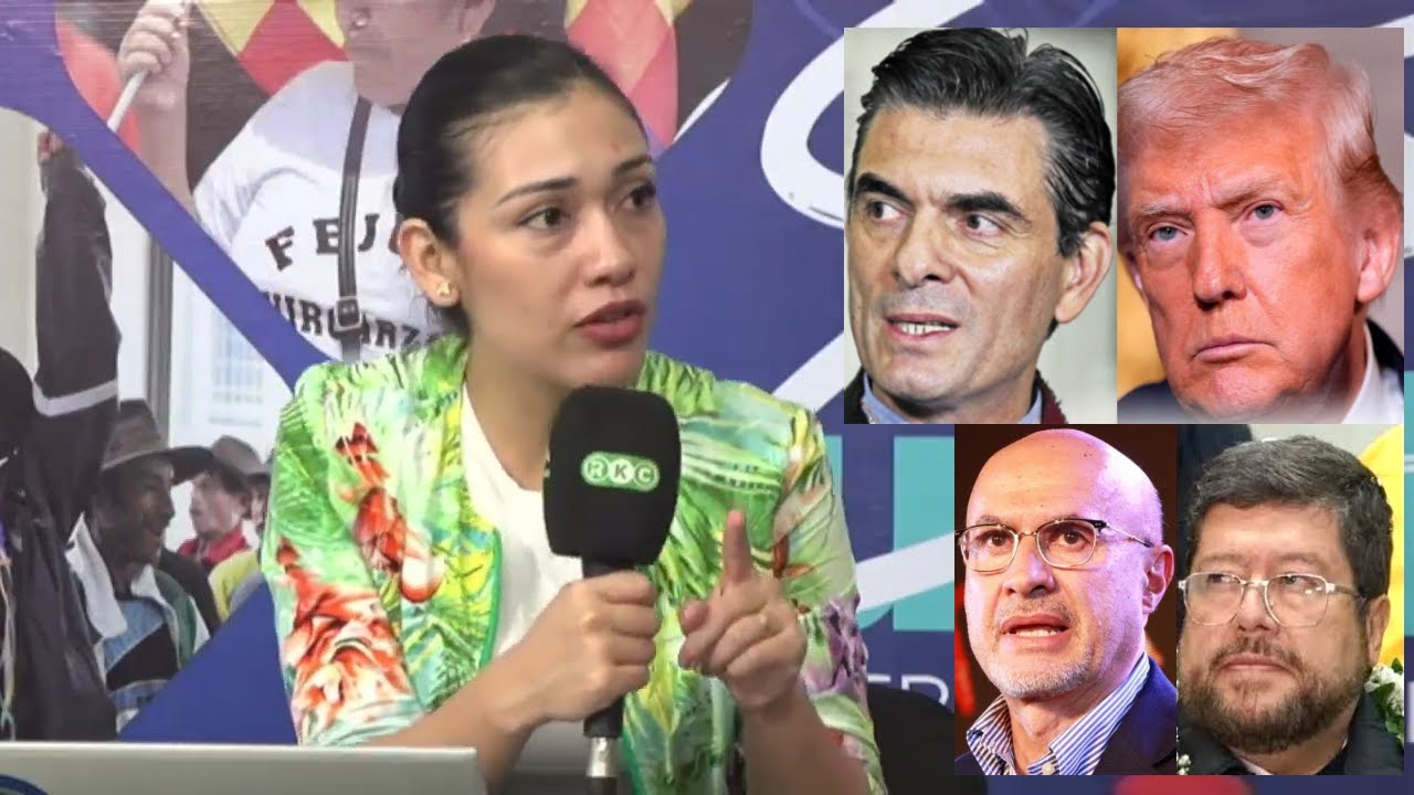 Adriana explica plan de EEUU para recursos naturales D 5503 y muestra video de Evo encarando a Trump