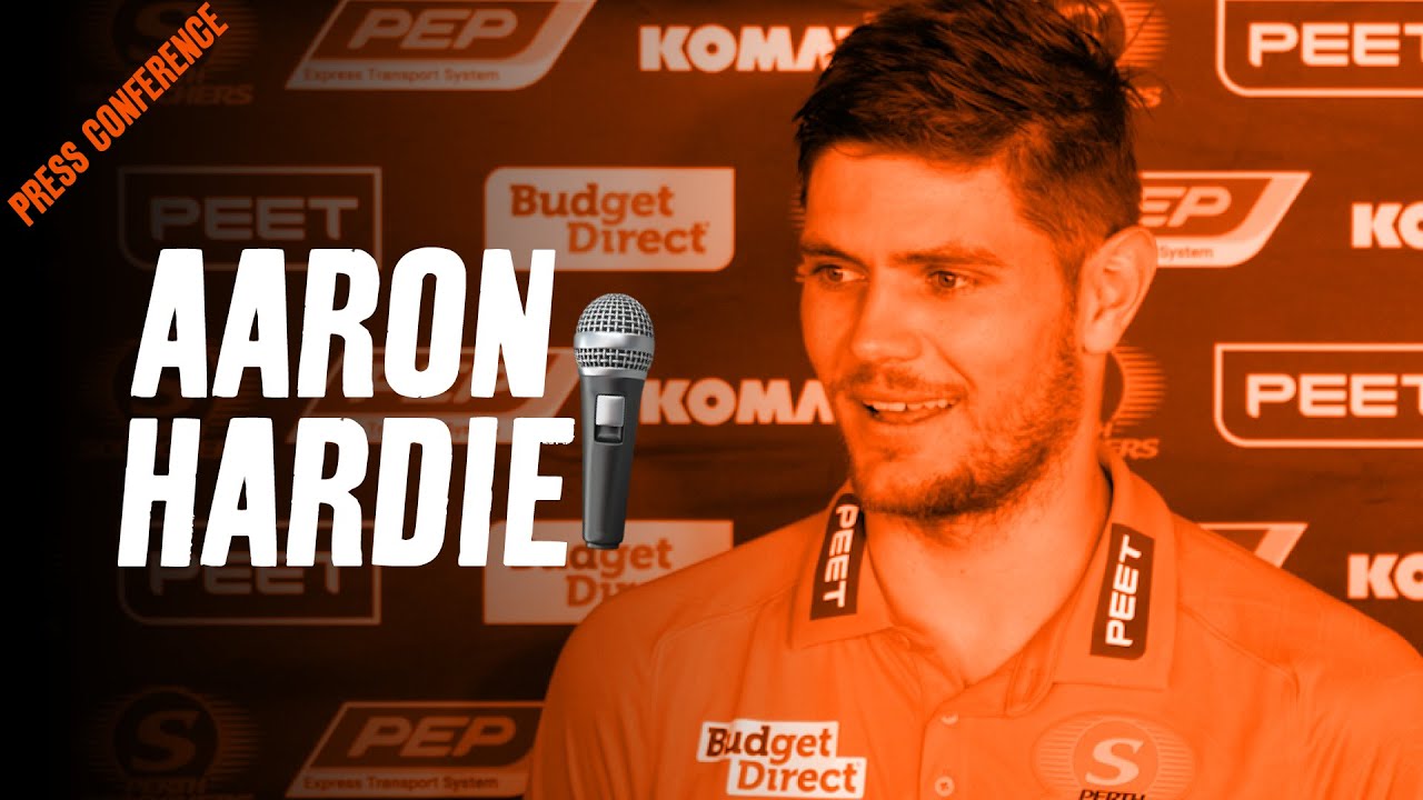 "I Can't Wait to Play in Front of our Home Fans! | FULL INTERVIEW with Aaron Hardie