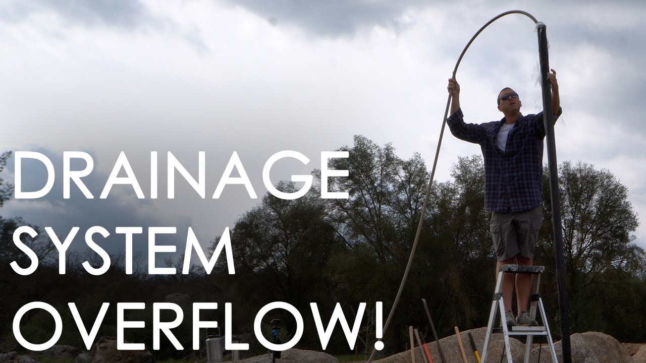 Drainage line water test