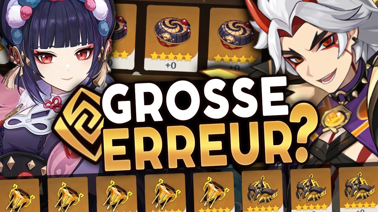 J'ai farmé TOUS LES SETS GÉO ! Était-ce une erreur ? | Synthèse Artés Genshin Impact