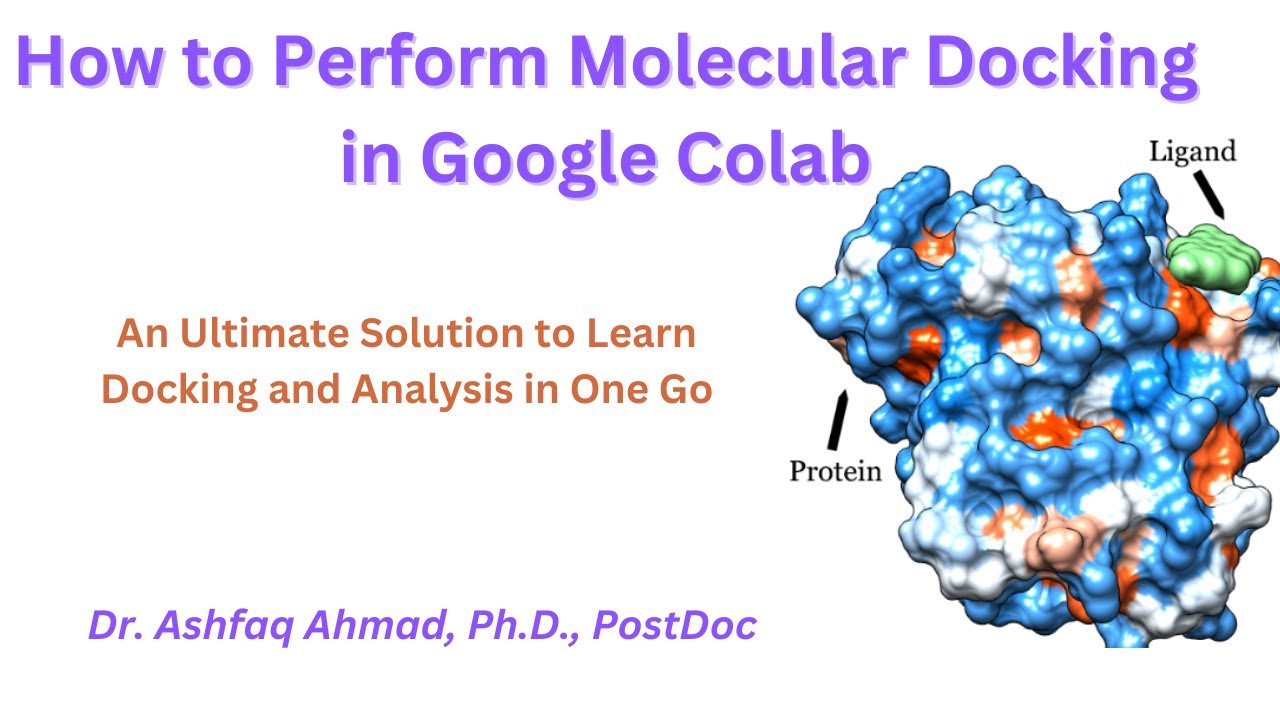 How to Perform Molecular Docking in Google Colab
