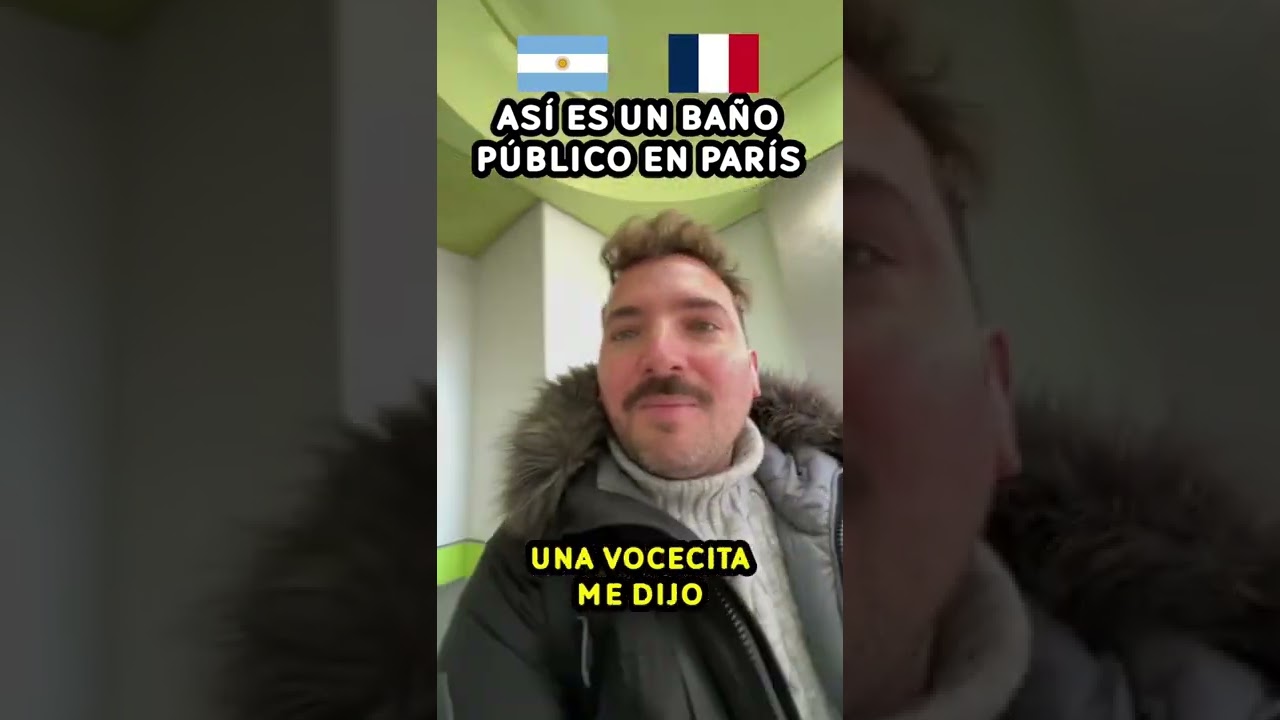 ASI SON los BA&Ntilde;OS PUBLICOS en PARIS 🇫🇷