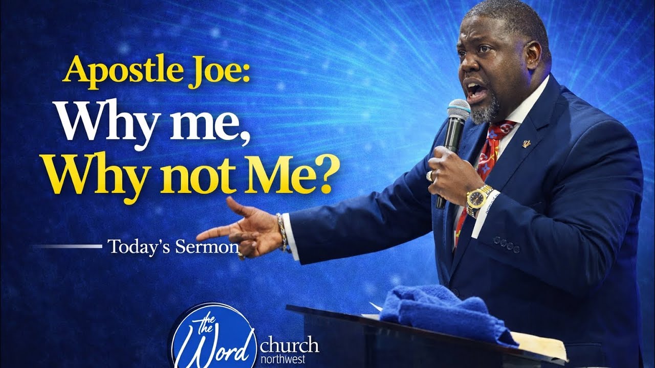 Apostle Joe: Why me, Why not me? St. John 15:16-22