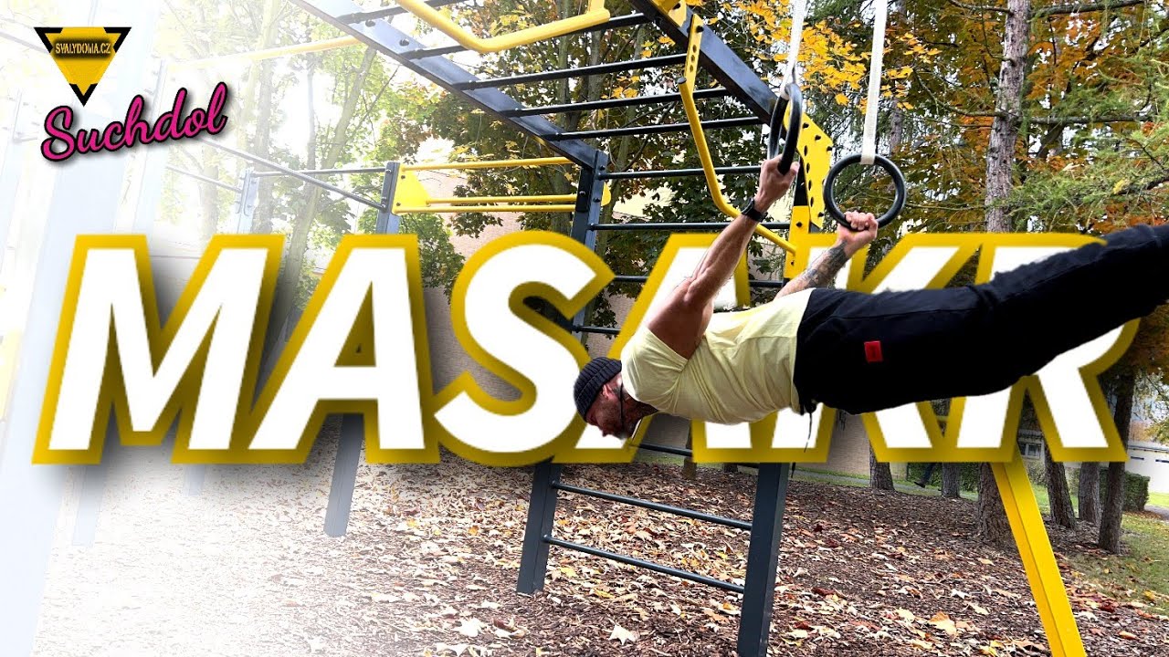 Zkouším GYMNASTICKÉ KRUHY ! Poprvé = MASAKR !!! | Street workout pro začátečníky